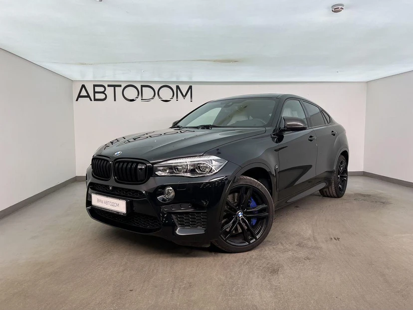 BMW X6 M II поколение (F86) 4.4 AT 4WD (575 л.с.) Base Чёрный 2018 с пробегом 70 972 км