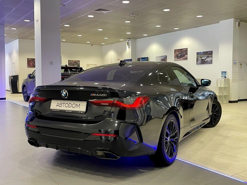 Автомобиль BMW 4 серии II поколение (G22/G23/G26) M440 3.0 AT 4WD (387 л.с.) Base Чёрный 2021 с пробегом 66 472 км