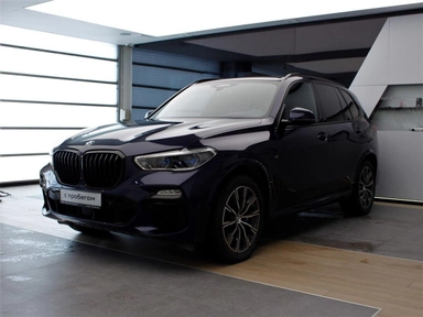 Автомобиль BMW X5 IV поколение (G05) M50 3.0d AT 4WD (400 л.с.) M Special Синий 2020 с пробегом 53930 км