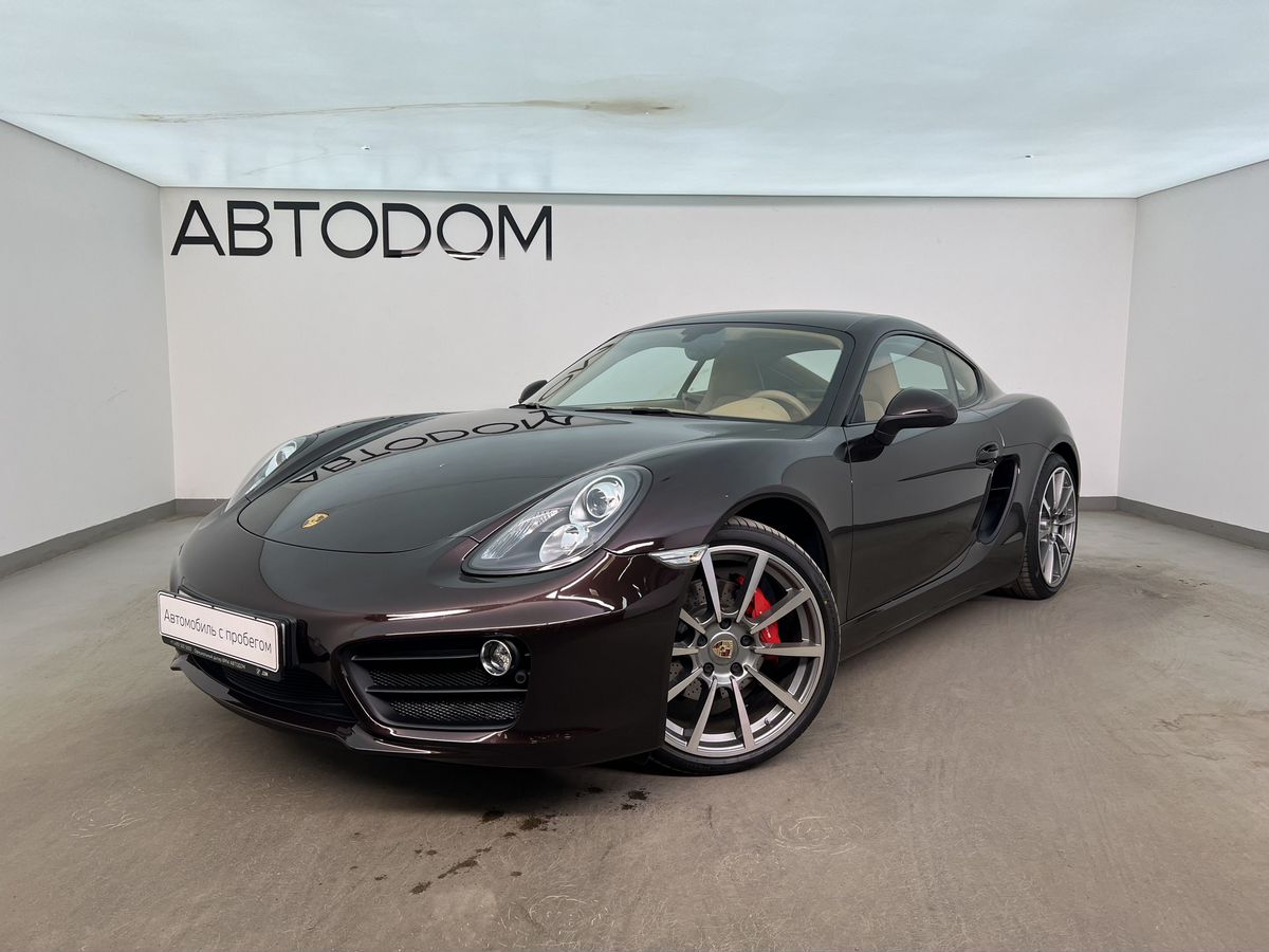 Porsche Cayman II поколение (981) S 3.4 AMT (325 л.с.) Base Коричневый 2016 с пробегом 6 878 км