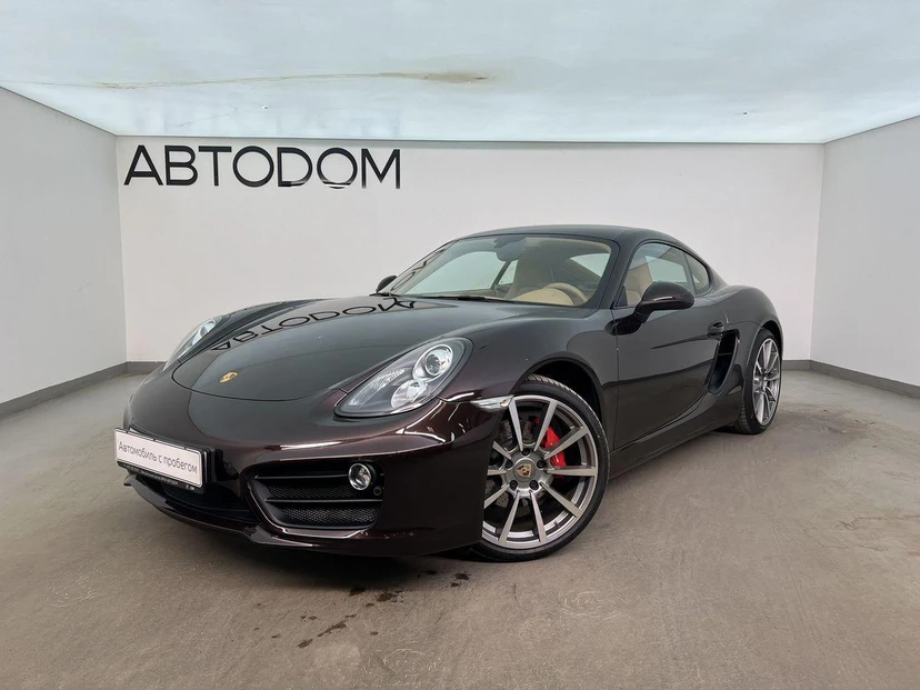 Porsche Cayman II поколение (981) S 3.4 AMT (325 л.с.) Base Коричневый 2016 с пробегом 6 878 км