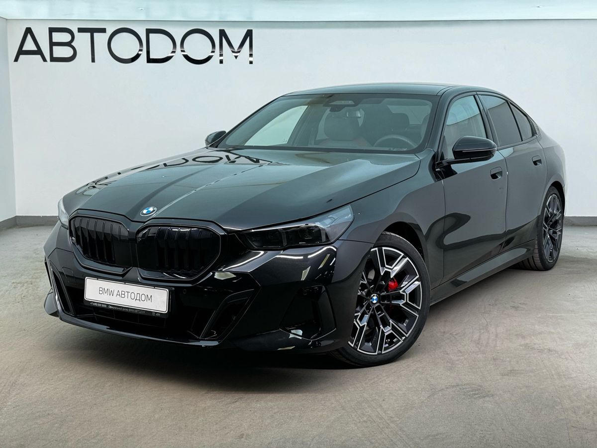 BMW 5 серии VIII поколение (G60) 2.0 AT 4WD (258 л.с.) M Sport Чёрный 2025 