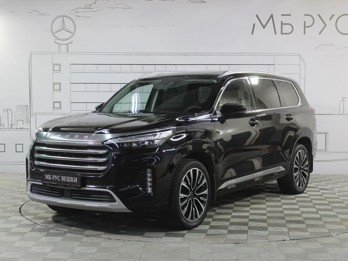 EXEED VX I поколение 2.0 AMT 4WD (249 л.с.) President Чёрный 2022 с пробегом 79 300 км