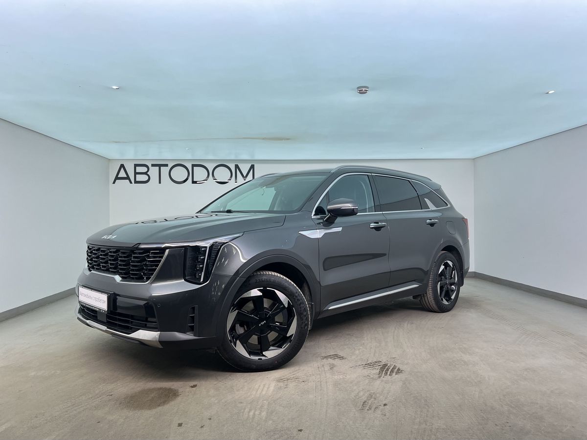 Kia Sorento IV [рестайлинг] 2.5 AT 4WD (179 л.с.) Style Серый 2024 с пробегом 57 874 км
