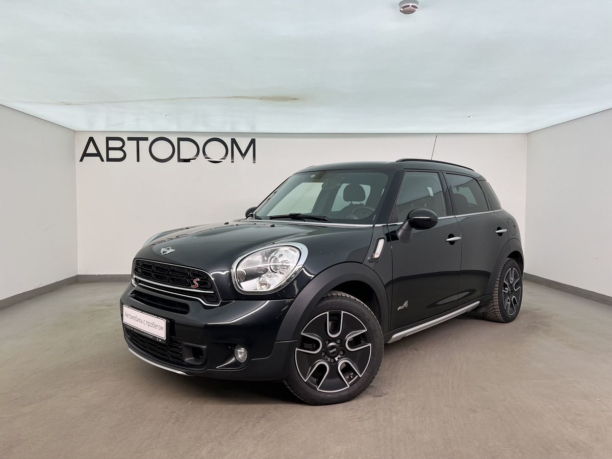 MINI Countryman I поколение (R60) Cooper S 1.6 AT 4WD (184 л.с.) Cooper S Чёрный 2016 с пробегом 105 571 км