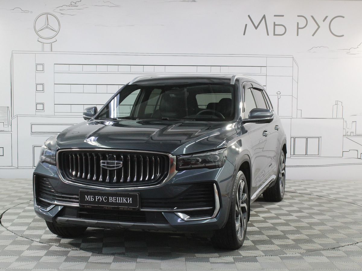 Автомобиль Geely Monjaro I поколение 2.0 AT 4WD (238 л.с.) Flagship Серый 2024 с пробегом 65 000 км