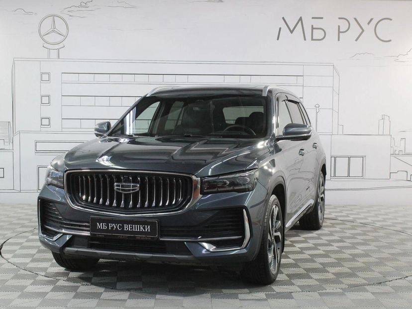 Автомобиль Geely Monjaro I поколение 2.0 AT 4WD (238 л.с.) Flagship Серый 2024 с пробегом 65 000 км