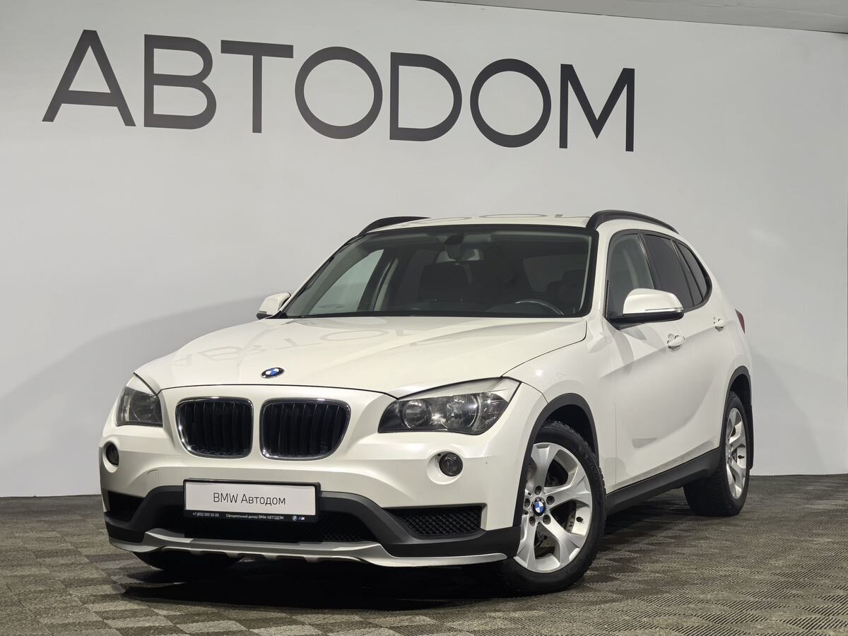 Автомобиль BMW X1 I (E84) [рестайлинг] 2.0 AT (150 л.с.) Локальная сборка Белый 2014 с пробегом 179 500 км