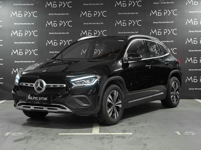 Mercedes-Benz GLA II поколение (H247) 200 1.3 AMT (150 л.с.) Progressive Чёрный 2021 с пробегом 47 717 км