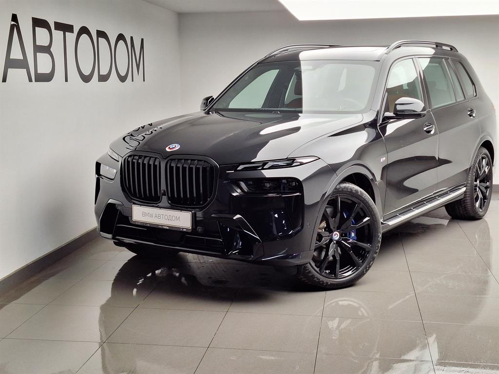 Автомобиль BMW X7 I (G07) [рестайлинг] 3.0 AT 4WD (380 л.с.) xDrive40i Чёрный 2023 