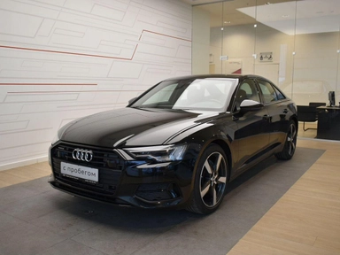 Автомобиль Audi A6 V поколение (C8) 3.0d AT 4WD (286 л.с.) Base Черный 2018 с пробегом 52657 км