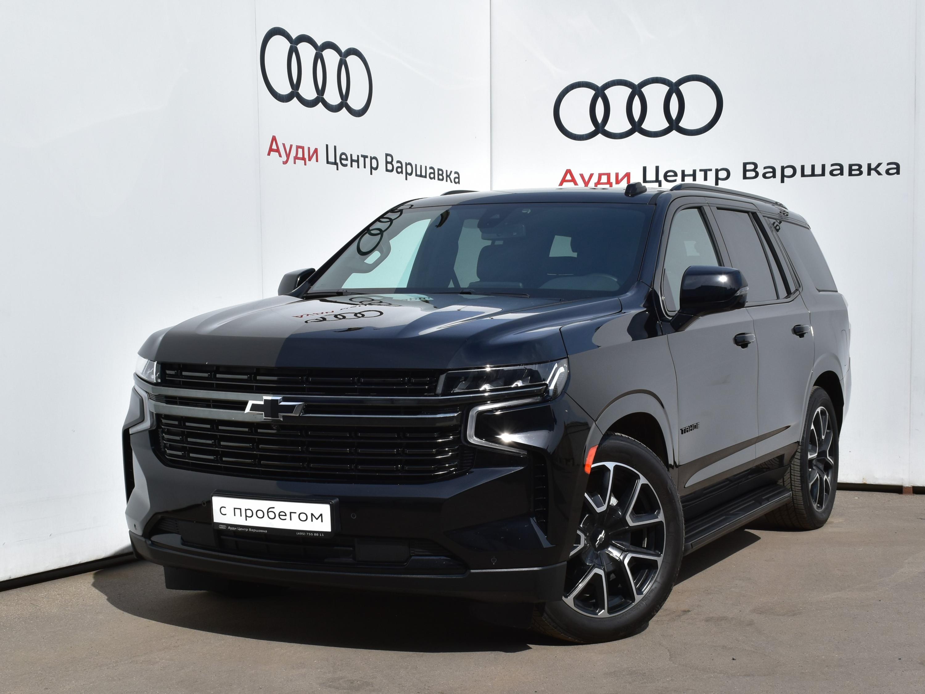 Автомобиль Chevrolet Tahoe V поколение 5.3 AT 4WD (343 л.с.) RST Черный 2021 с пробегом 19160 км