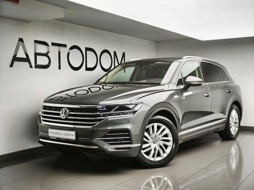 Автомобиль Volkswagen Touareg III поколение 2.0 AT 4WD (249 л.с.) Status Серый 2020 с пробегом 85 032 км