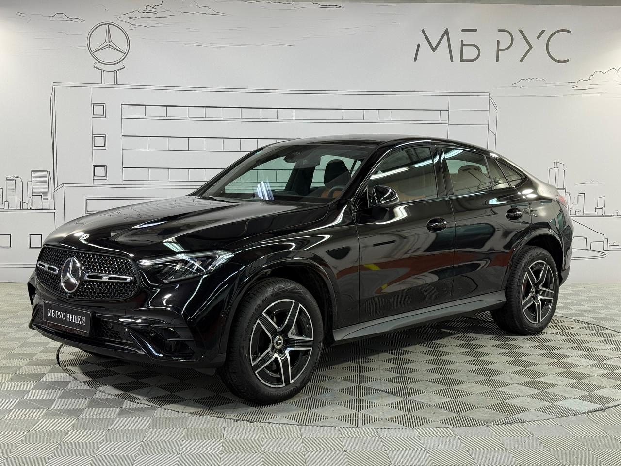 Автомобиль Mercedes-Benz GLC coupe II поколение (C254) 2.0 AT 4Matic (204 л.с.) Base Чёрный 2025 