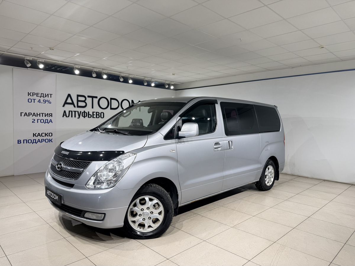 Автомобиль Hyundai Grand Starex I поколение 2.5d AT (145 л.с.) Base Серый 2013 с пробегом 164 951 км