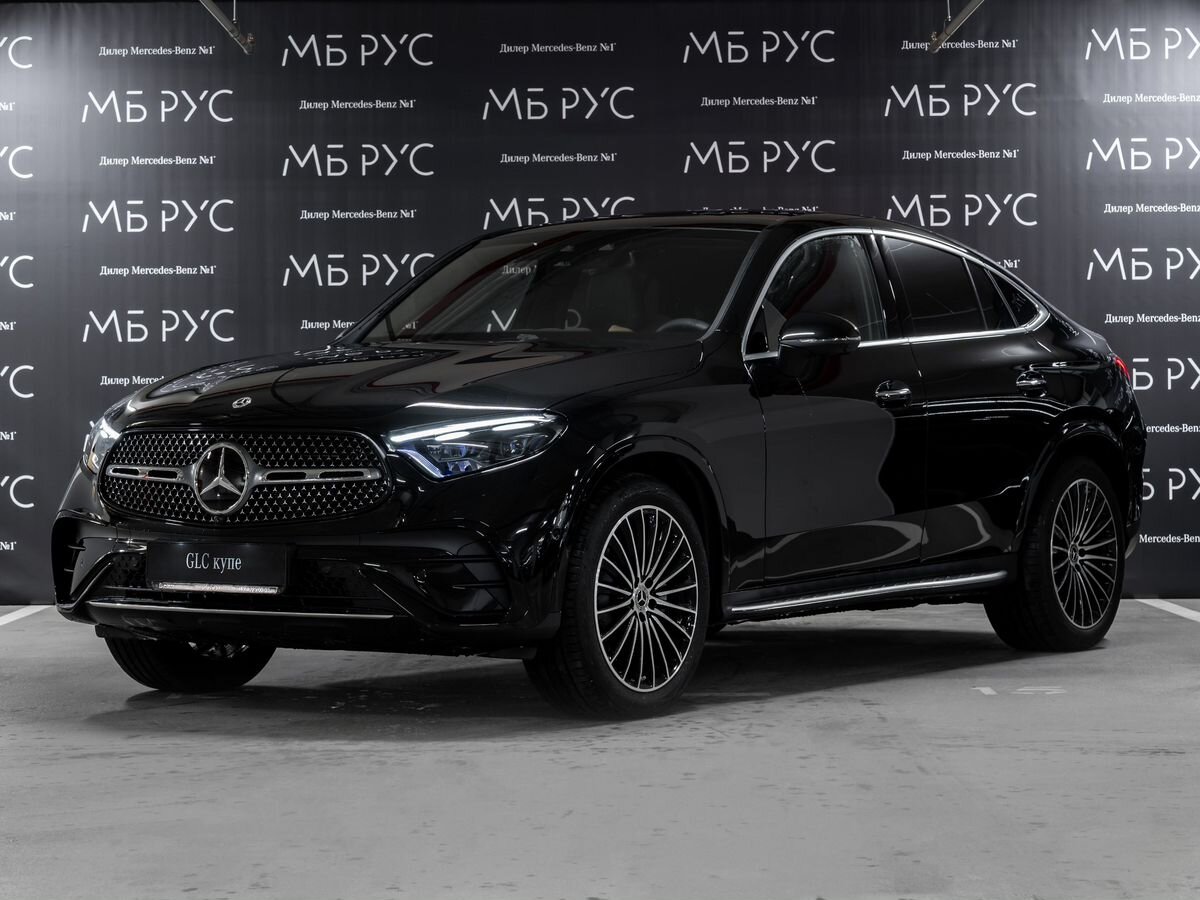 Автомобиль Mercedes-Benz GLC coupe II поколение (C254) 2.0 AT 4Matic (258 л.с.) Base Чёрный 2025 с пробегом 20 км