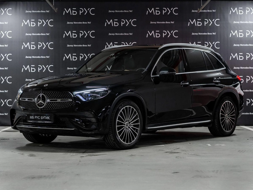 Автомобиль Mercedes-Benz GLC II поколение (X254) 2.0 AT 4Matic (258 л.с.) Base Чёрный 2025 с пробегом 10 900 км