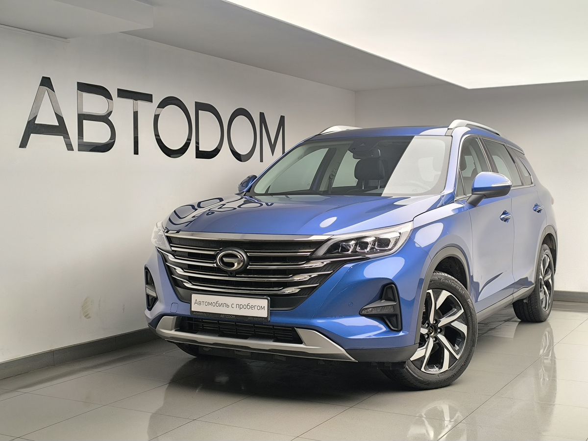 Автомобиль GAC GS5 I поколение 1.5 AT (137 л.с.) Base Синий 2023 с пробегом 28 613 км