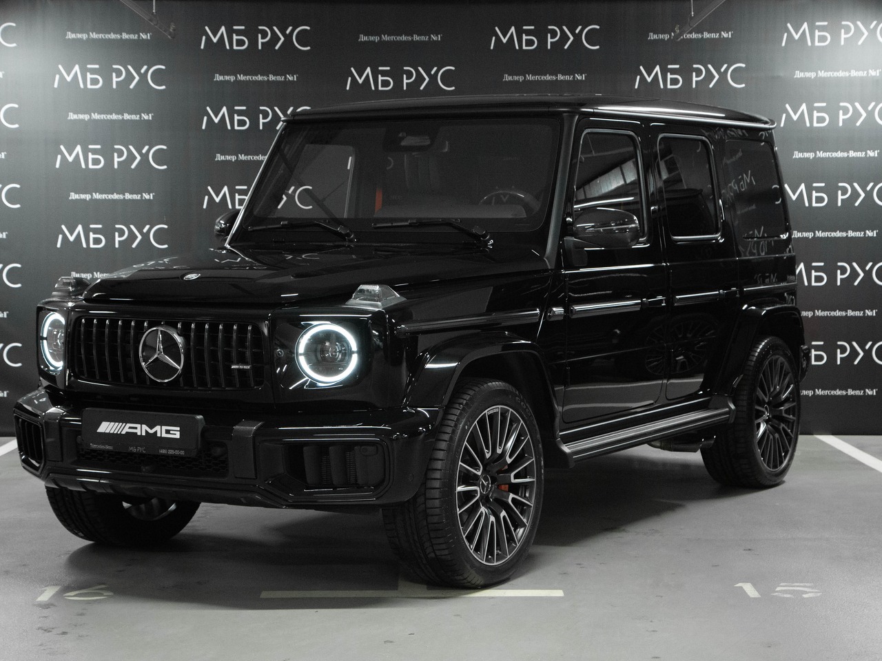 Mercedes-Benz G-Класс AMG II (W463) [рестайлинг] G 63 4.0 AT 4Matic (585 л.с.) AMG G 63 Чёрный 2026 