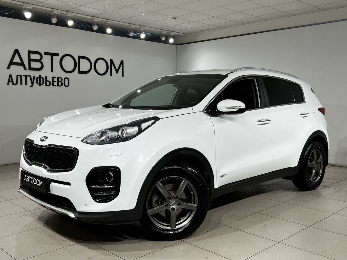 Kia Sportage IV поколение 2.0 AT 4WD (150 л.с.) Comfort Белый 2016 с пробегом 234 126 км