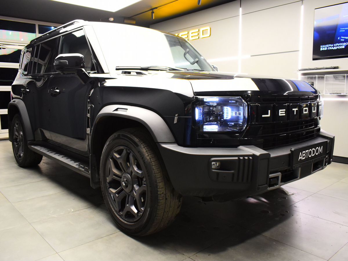 Автомобиль Jetour T2 I поколение 2.0 AMT 4WD (245 л.с.) Expedition Чёрный 2024 с пробегом 61 008 км