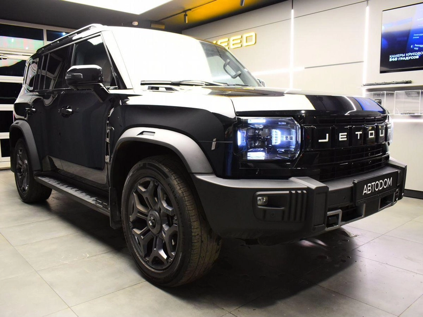 Автомобиль Jetour T2 I поколение 2.0 AMT 4WD (245 л.с.) Expedition Чёрный 2024 с пробегом 61 008 км