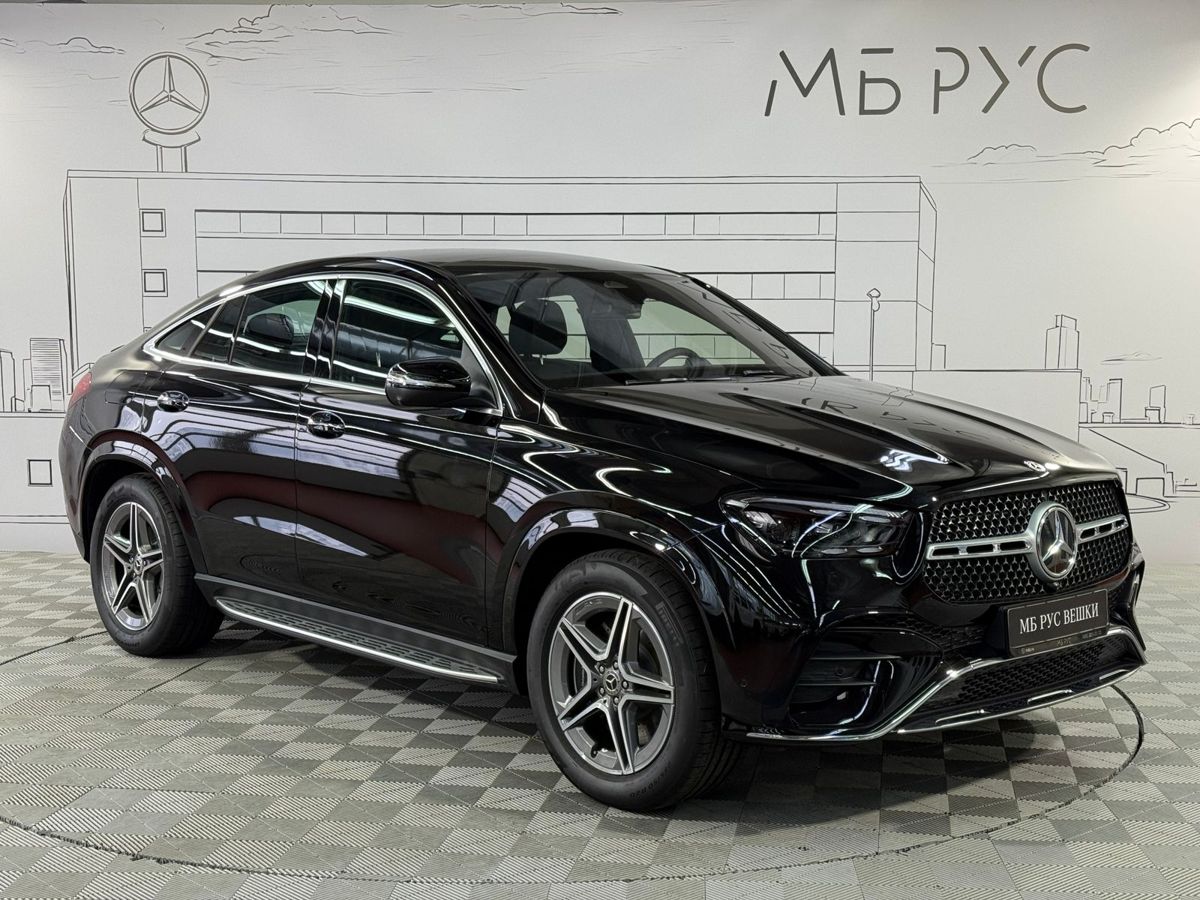 Автомобиль Mercedes-Benz GLE coupe II (C167) [рестайлинг] 3.0d AT 4Matic (367 л.с.) Base Чёрный 2025 с пробегом 26 км
