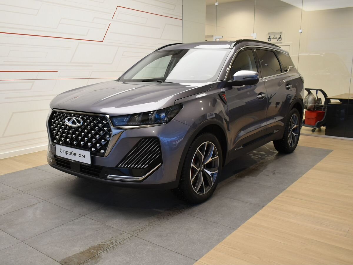 Автомобиль CHERY Tiggo 7 Pro Max I [рестайлинг] 1.6 AMT 4WD (150 л.с.) Prime AWD Серый 2024 с пробегом 26 000 км