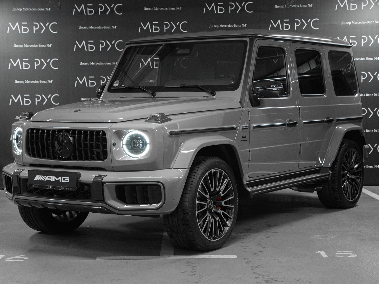 Mercedes-Benz G-Класс AMG II (W463) [рестайлинг] G 63 4.0 AT 4Matic (585 л.с.) AMG G 63 Серый 2026 