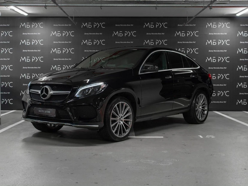 Mercedes-Benz GLE coupe I поколение (C292) 400 3.0 AT 4Matic (333 л.с.) Особая серия Чёрный 2019 с пробегом 41 946 км