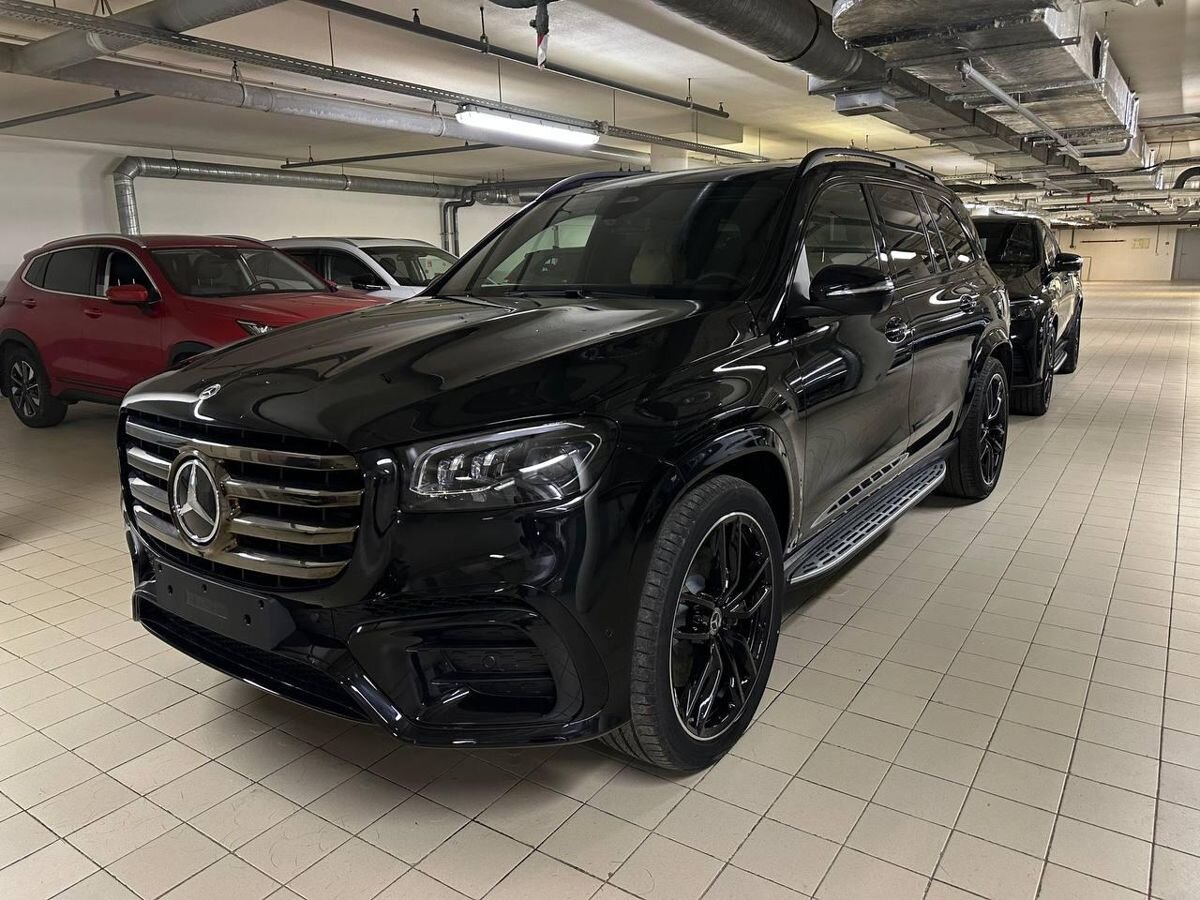 Автомобиль Mercedes-Benz GLS II (X167) [рестайлинг] 450 3.0d AT 4Matic (367 л.с.) Base Чёрный 2025 