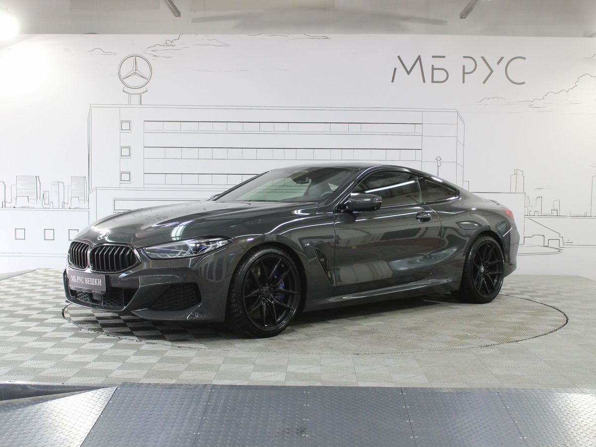 BMW 8 серии II поколение (G14/G15/G16) 840 3.0d AT 4WD (320 л.с.) M Sport Pro Серый 2018 с пробегом 92 240 км