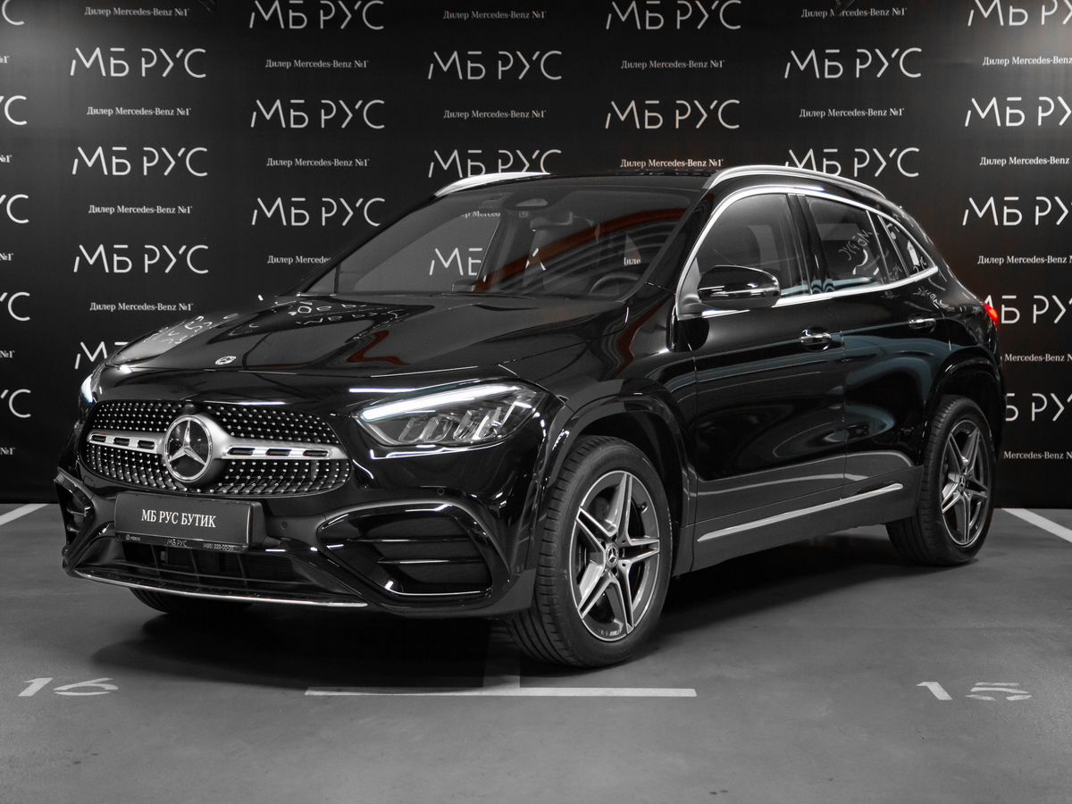 Mercedes-Benz GLA II (H247) [рестайлинг] 250 2.0 AMT 4Matic (224 л.с.) Base Чёрный 2025 с пробегом 535 км