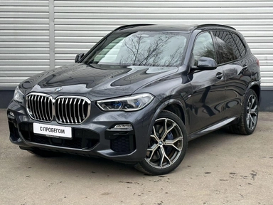 Автомобиль BMW X5 IV поколение (G05) 3.0d AT 4WD (265 л.с.) Base Серый 2019 с пробегом 46919 км