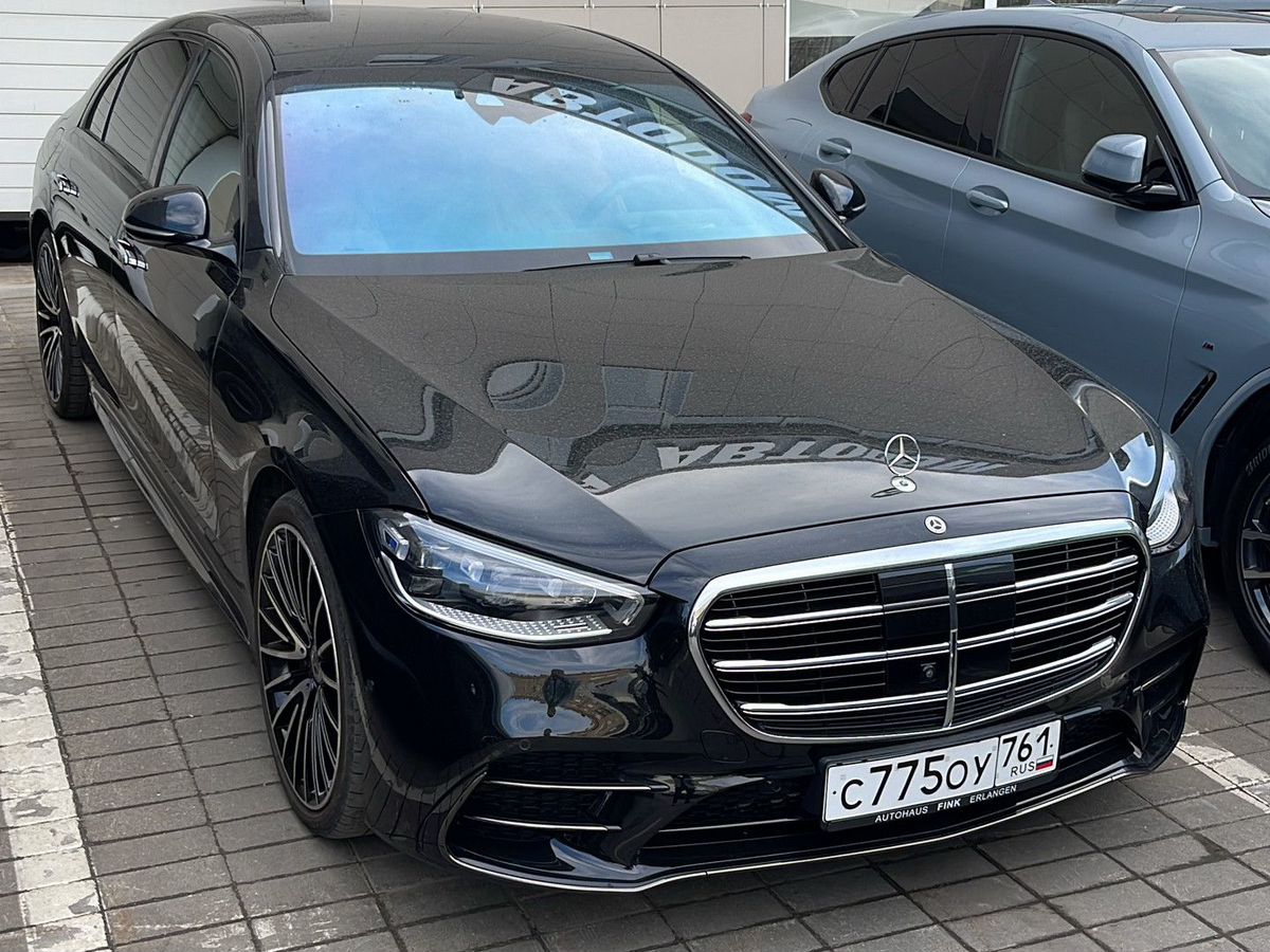 Mercedes-Benz S-Класс VII поколение (W223) 3.0d AT 4Matic (367 л.с.) Base Чёрный 2023 с пробегом 11 347 км