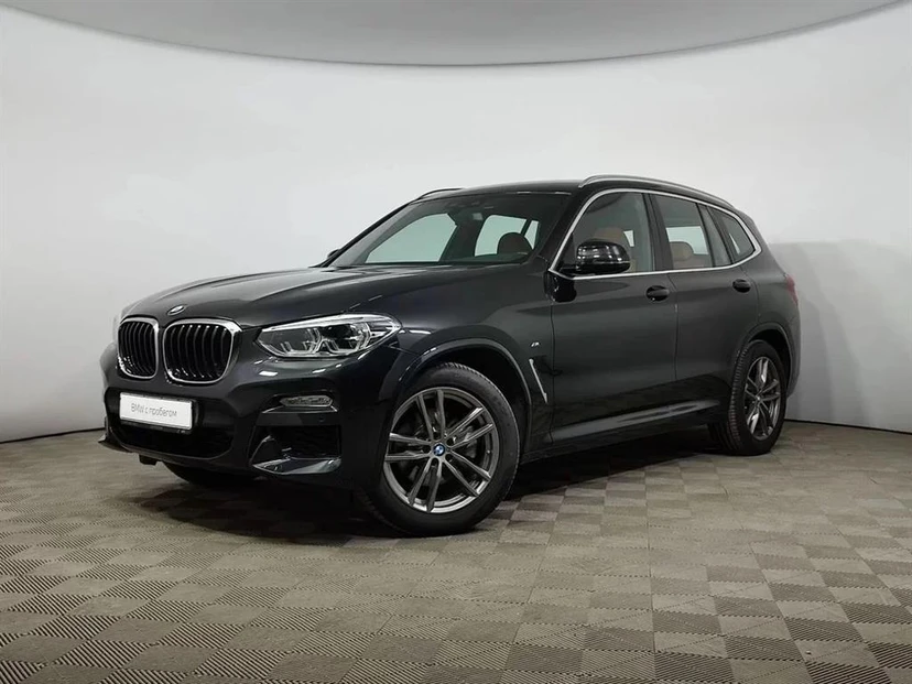 BMW X3 III поколение (G01) 2.0d AT 4WD (190 л.с.) M Sport Чёрный 2019 с пробегом 123 200 км