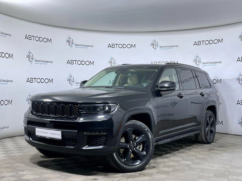 Автомобиль Jeep Grand Cherokee V поколение (WL) 3.6 AT 4WD (294 л.с.) Limited Чёрный 2022 с пробегом 71 406 км
