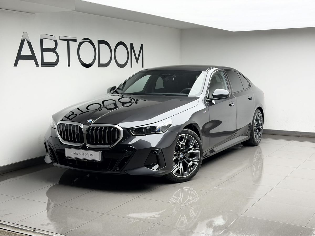 BMW 5 серии VIII поколение (G60) 2.0d AT 4WD (197 л.с.) Base Серый 2025 с пробегом 18 546 км