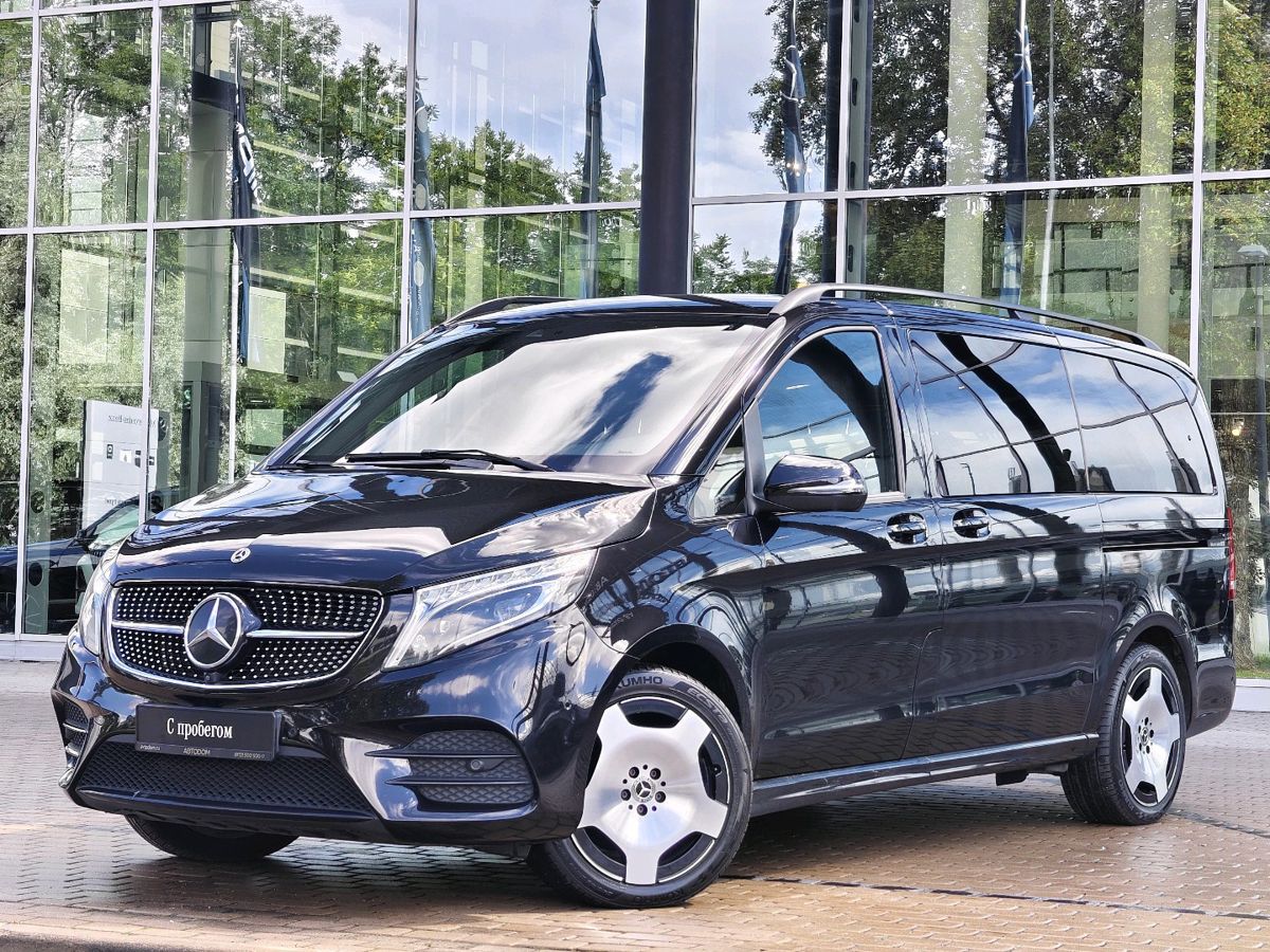 Mercedes-Benz V-Класс II (W447) [рестайлинг] 2.0d AT 4Matic (237 л.с.) Base Чёрный 2022 с пробегом 88 000 км