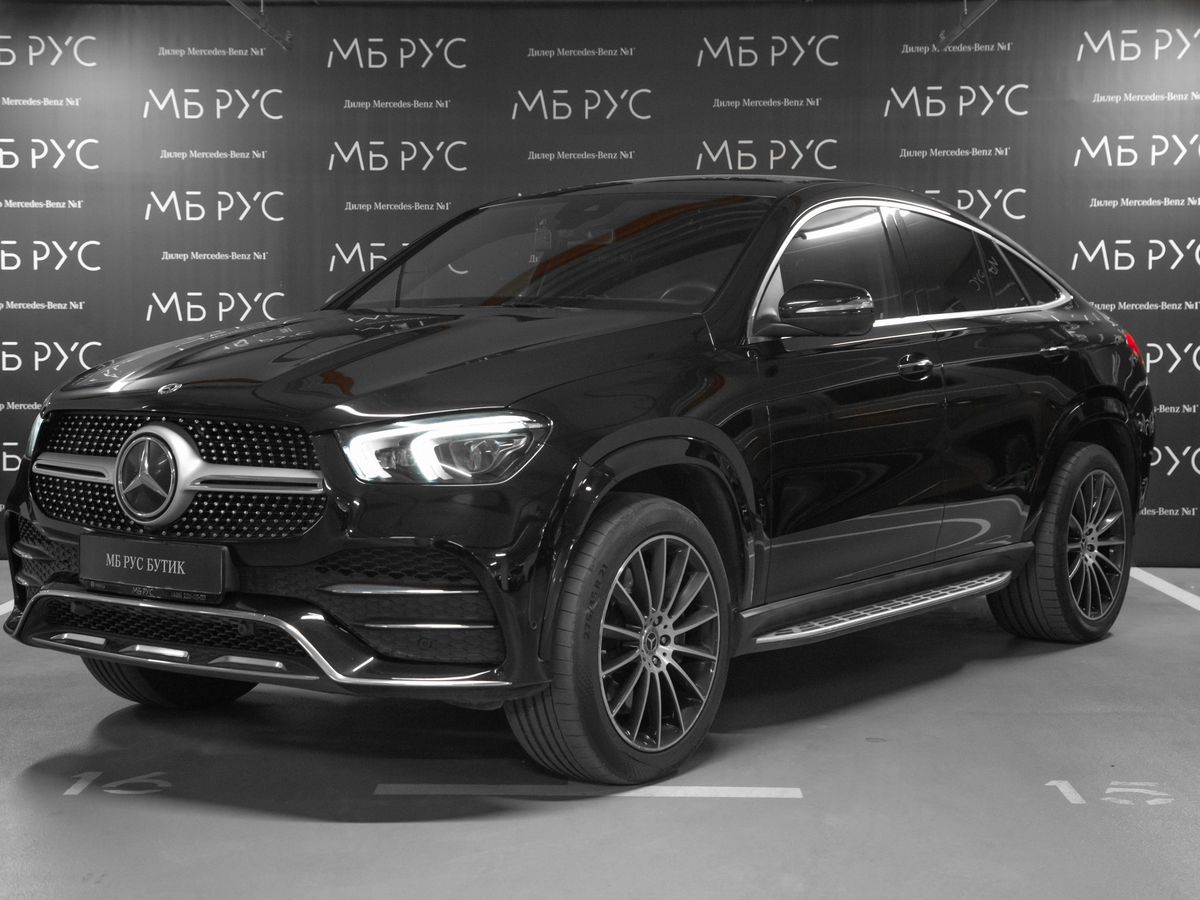 Mercedes-Benz GLE coupe II поколение (C167) 450 3.0 AT 4Matic (367 л.с.) Base Чёрный 2020 с пробегом 70 742 км