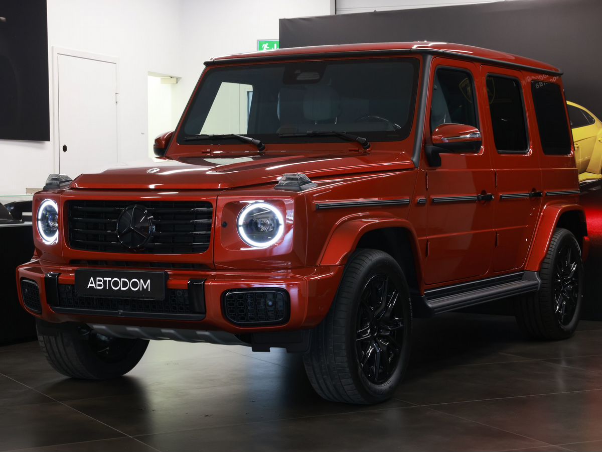 Mercedes-Benz G-Класс III (W463) [рестайлинг] G 450 3.0d AT 4Matic (367 л.с.) G 450 d AMG Line Красный 2025 с пробегом 90 км