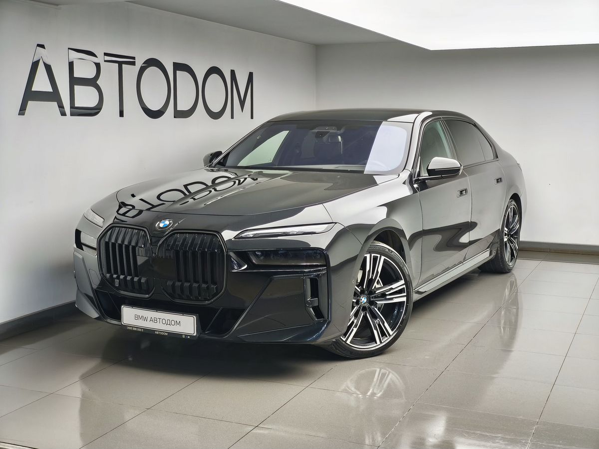 BMW 7 серии VII поколение (G70) 3.0d AT 4WD (286 л.с.) 740d xDrive Чёрный 2023 с пробегом 51 885 км