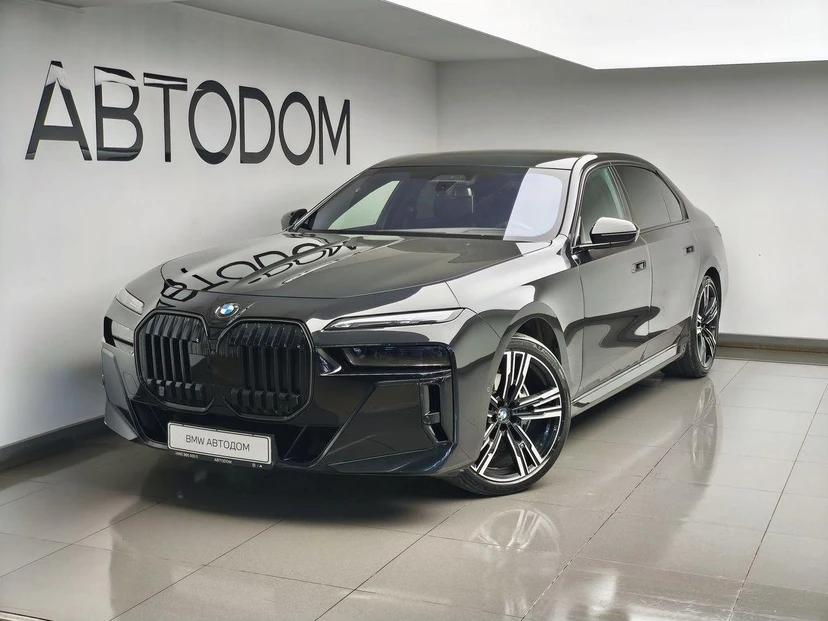 BMW 7 серии VII поколение (G70) 3.0d AT 4WD (286 л.с.) 740d xDrive Чёрный 2023 с пробегом 51 885 км