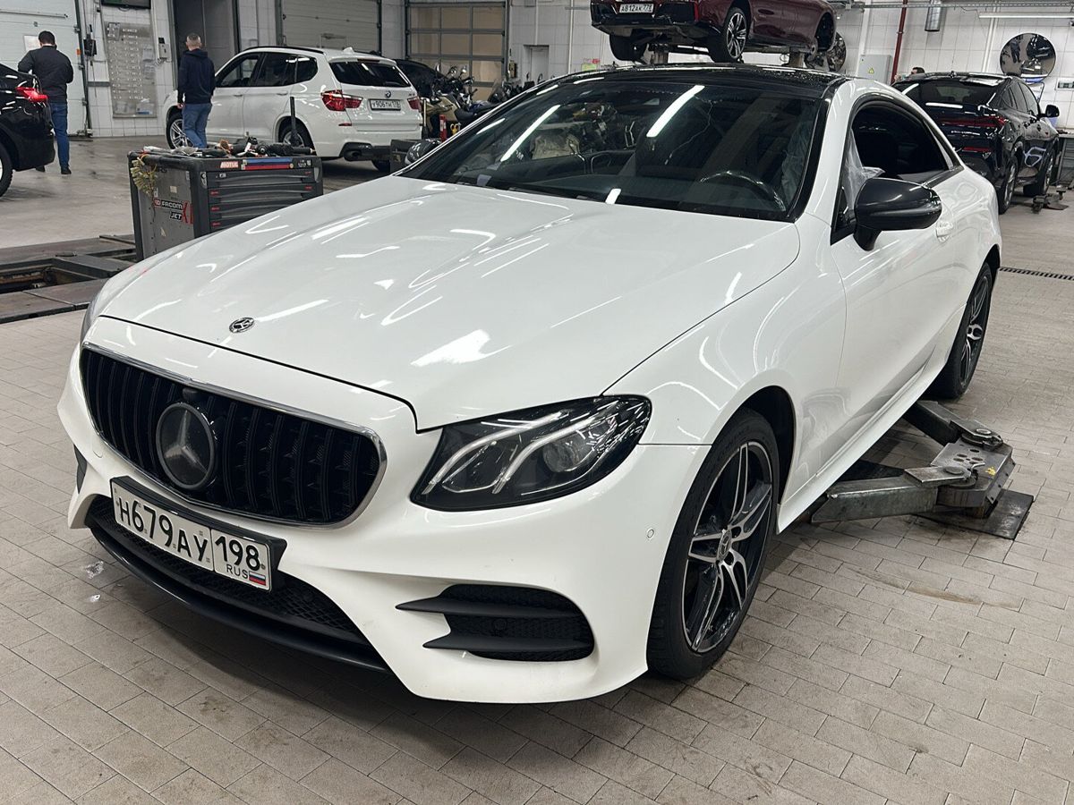 Автомобиль Mercedes-Benz E-Класс V поколение (W213/S213/C238) 200 2.0 AT 4Matic (184 л.с.) Sport Белый 2019 с пробегом 102 056 км