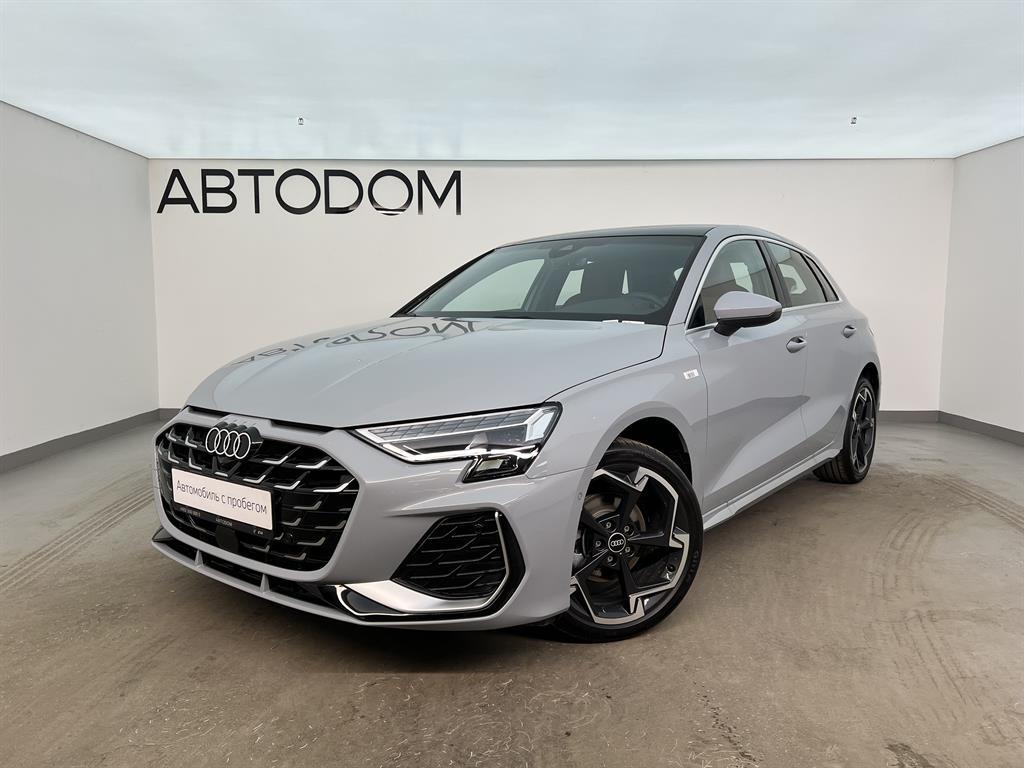 Автомобиль Audi A3 IV (8Y) [рестайлинг] 1.5 AMT (160 л.с.) Base Серый 2025 