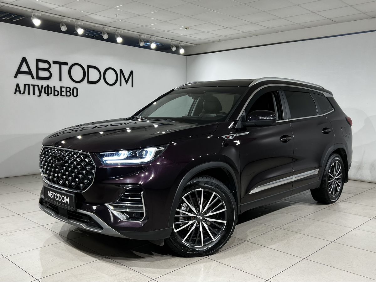 CHERY Tiggo 8 Pro I поколение 1.6 AMT (186 л.с.) Highline Фиолетовый 2021 с пробегом 84 702 км