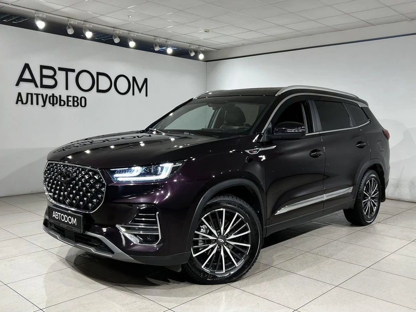CHERY Tiggo 8 Pro I поколение 1.6 AMT (186 л.с.) Highline Фиолетовый 2021 с пробегом 84 702 км