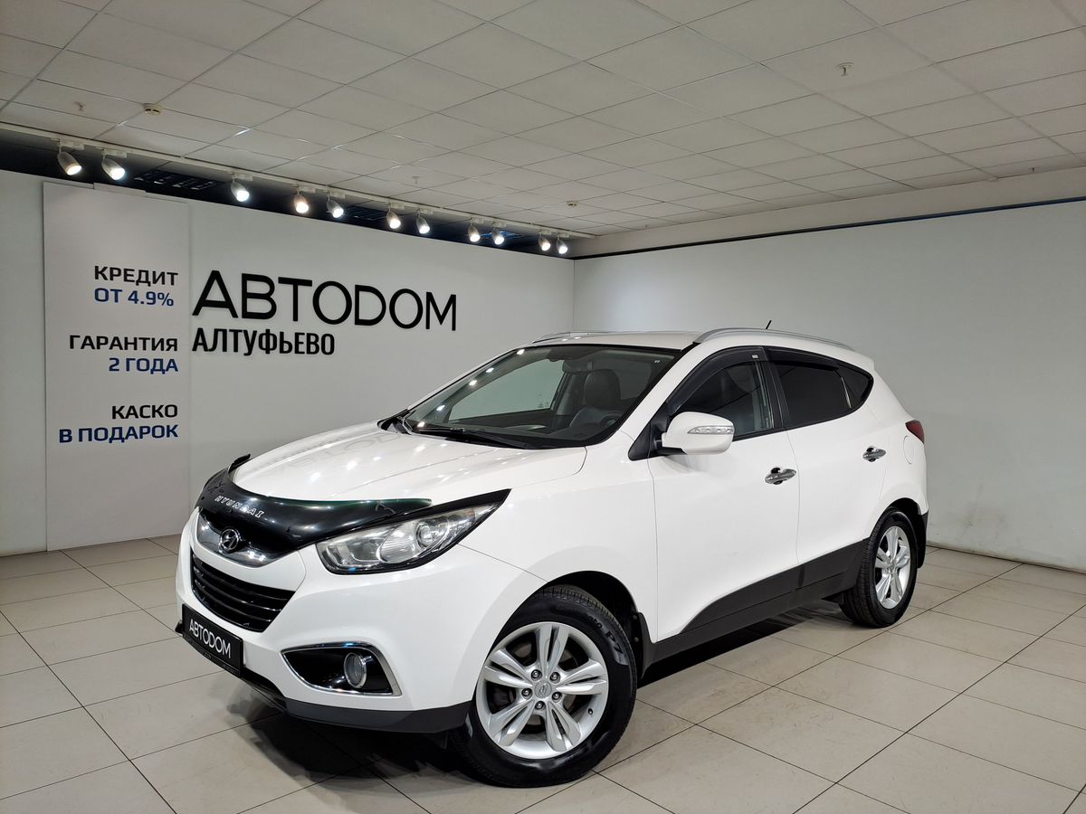 Hyundai ix35 I поколение 2.0 AT 4WD (150 л.с.) Classic Белый 2012 с пробегом 115 000 км