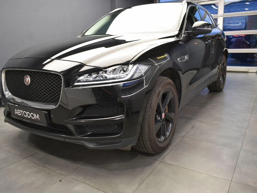 Jaguar F-Pace I поколение 2.0d AT 4WD (180 л.с.) Prestige Чёрный 2020 с пробегом 91 000 км