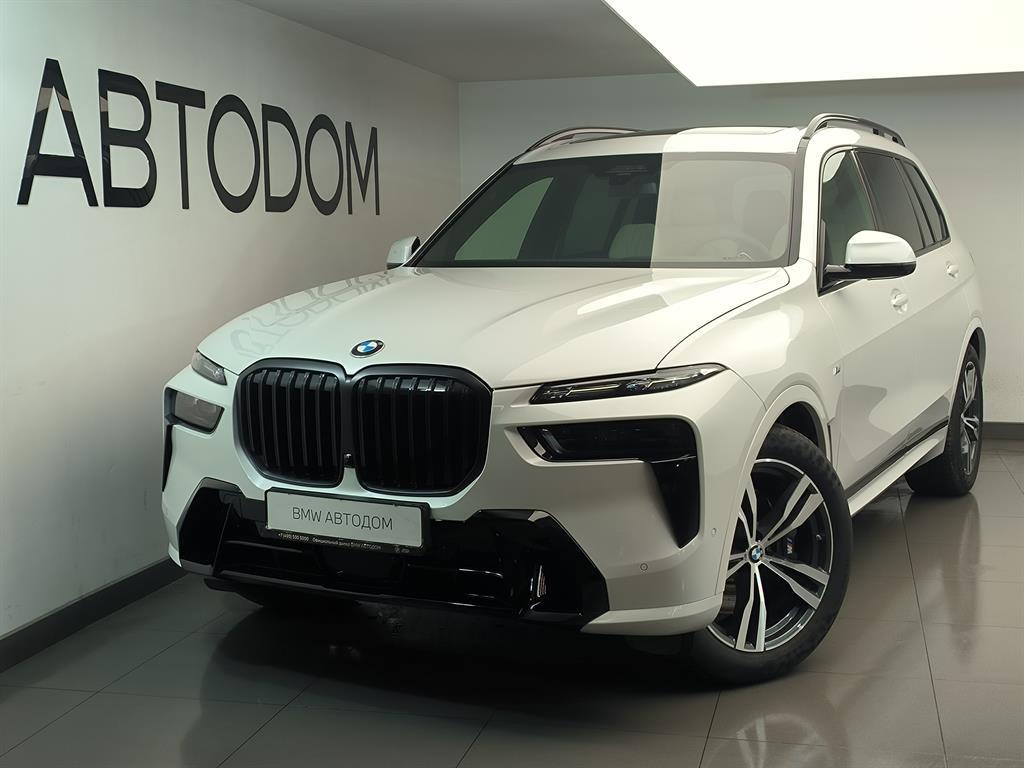 Автомобиль BMW X7 I (G07) [рестайлинг] 3.0d AT 4WD (340 л.с.) xDrive40d Белый 2025 